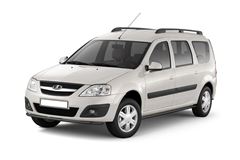 Защита переднего бампера одинарная 51 мм (ППК) LADA LARGUS 2012-